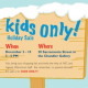 Kids Only Holiday Sale – Opens December 2nd