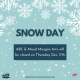 ABC and MMA Programs Closed Due to Snow – December 17