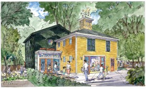 Maud Morgan Visual Art Center rendering