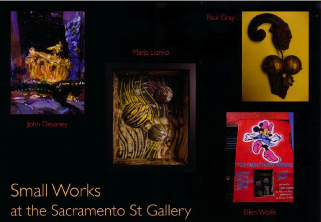 small works artist support Maud Morgan Visual Arts Center