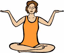 Yoga woman illustration