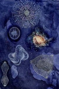 Painting: Parsing the Universe, Jane Goldman
