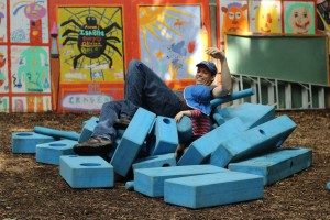 Play Day Big Blue Blocks