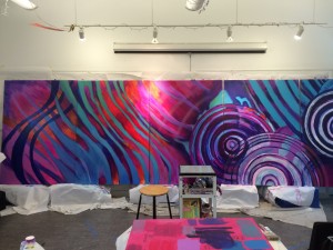 Y2Y mural at Maud Morgan Arts