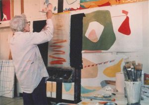 Maud_Morgan_in_her_studio